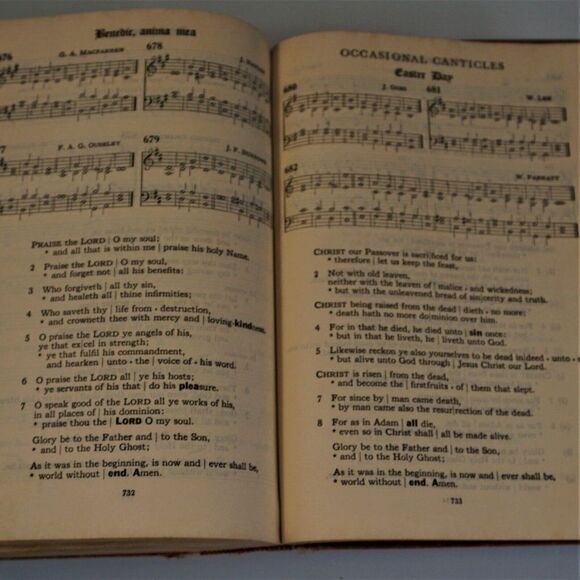Hymnal of the Protestant Episcopal Church 1940 The Church Pension Fund - Picture 11 of 12